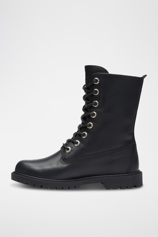 Bottines en cuir Premium 8 - Noir