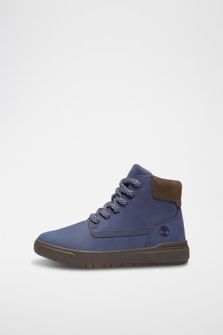 Baskets montantes en nubuck Seneca Bay - Bleu