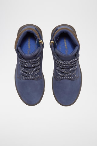 Baskets montantes en nubuck Seneca Bay - Bleu