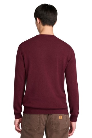 Pull en laine Jaffrey - Bordeaux
