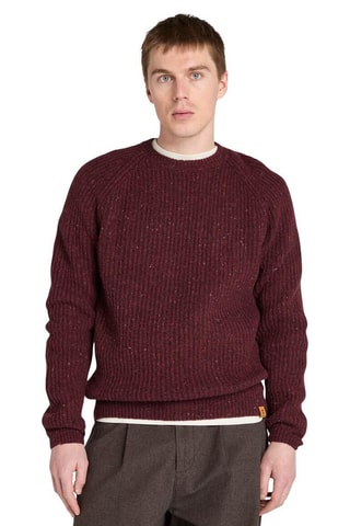 Pull en laine Chunky Yarn - Bordeaux