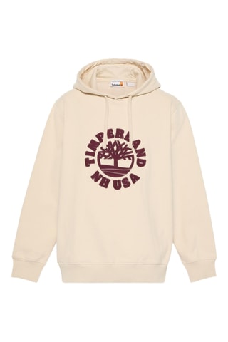 Sweat à capuche Graphic - Beige