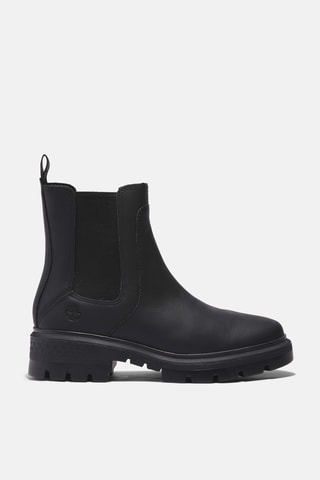 Bottines Chelsea en cuir Cortina Valley - Noir