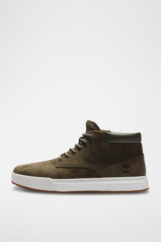 Baskets montantes en cuir Maple Grove - Kaki