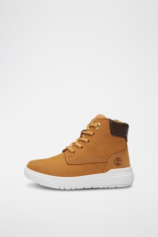 Baskets montantes en cuir Seneca Bay - Camel