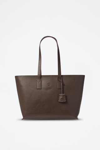 Tote bag en cuir Tuckerman - Marron