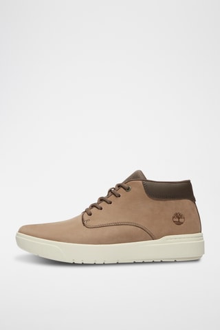 Baskets montantes en nubuck Seneca Bay - Beige