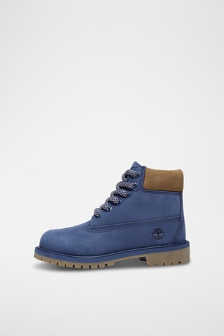 Boots en nubuck Premium 6 - Bleu