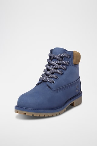 Boots en nubuck Premium 6 - Bleu
