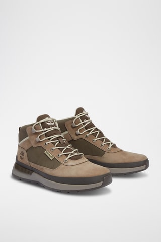 Sneakers montantes en nubuck Field Trekker - Beige