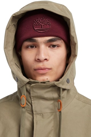Parka à capuche Snowdown Peak - Beige