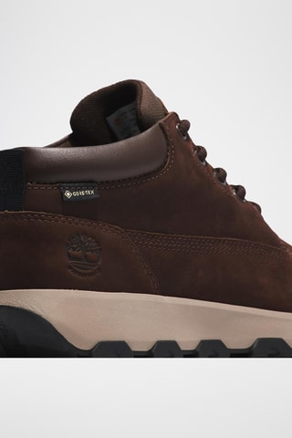 Sneakers montantes en cuir Winsor Park - Marron