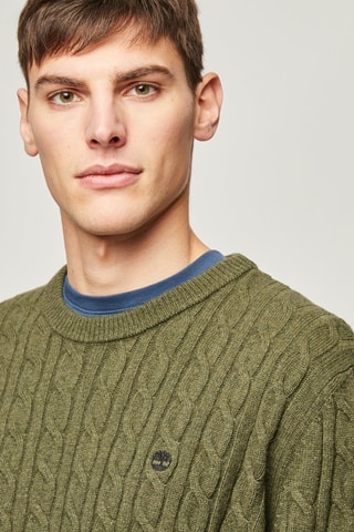 Pull en laine Phillips Brook Vert foncé