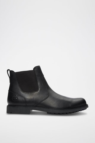 Bottines Chelsea en cuir - Noir