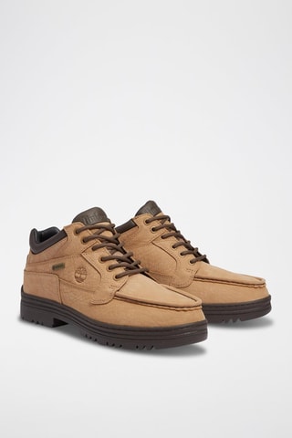 Boots en cuir - Beige