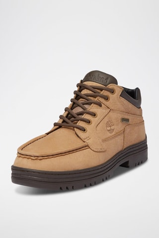 Boots en cuir - Beige