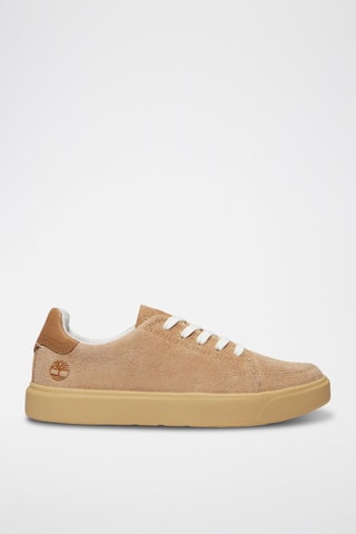 Sneakers en cuir - Beige