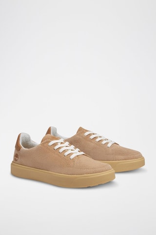 Sneakers en cuir - Beige