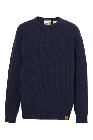 Pull en laine - Bleu marine