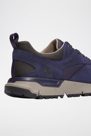 Baskets en cuir - Bleu