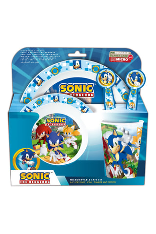 Ensemble repas Sonic - 5 pièces