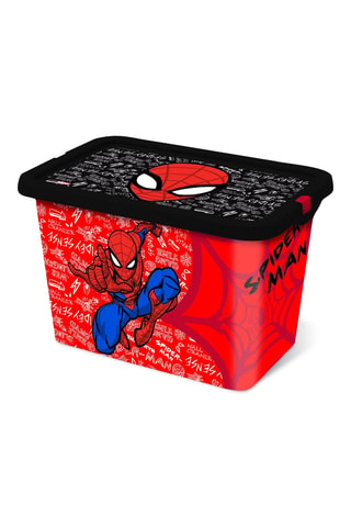 Boîte de rangement Spider-Man Avengers Marvel - 29 x 19,2 x 19 cm - Rouge
