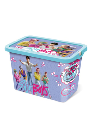 Boîte de rangement Kpop Demon Hunters - 29 x 19,2 x 19 cm - Bleu