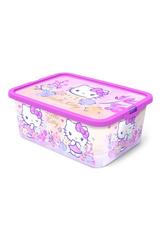 Boîte de rangement Hello Kitty - 39 x 29 x 15 cm - Rose