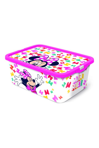 Boîte de rangement Minnie Disney - Blanc - 39 x 29 x 15 cm - Blanc
