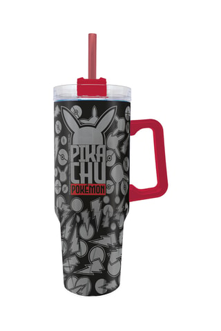 Mug de voyage en acier inoxydable Pikachu Pokémon Metal Meltdown - 92 cl