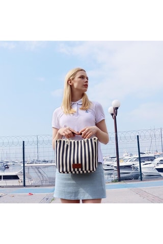 Tote bag Anemoss - Bleu