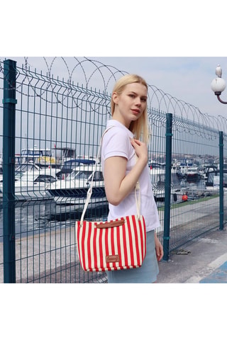 Tote bag Anemoss - Rouge