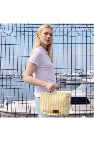 Tote bag Anemoss - Jaune