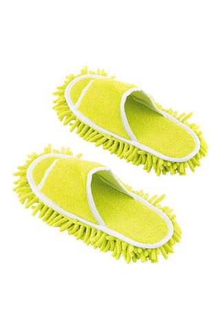 Chaussons de nettoyage - Jaune fluo