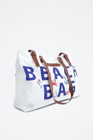 Cabas Anemoss - Blanc