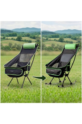 Chaise de camping - 89 x 58 x 72 cm