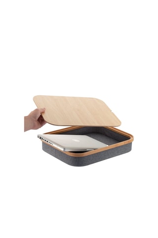 Table d'ordinateur portable avec plateau de rangement
