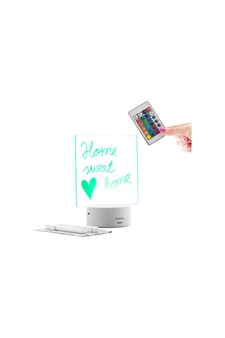 Tableau notes et messages LED - Blanc