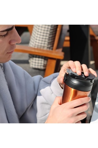 Mug de voyage en acier inoxydable Any Morning - 40 cl