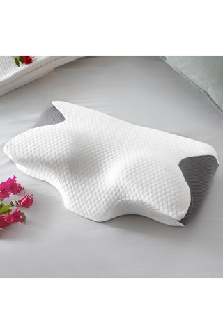 Coussin pour cervicales à mémoire de forme - 62 x 36 x 14 cm