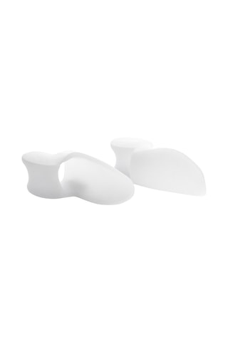 Séparateur et correcteur d'orteil - Blanc