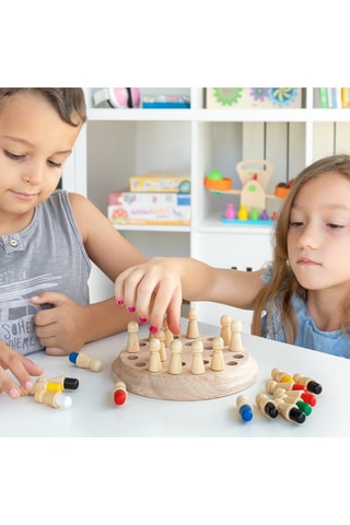 Jeu de mémoire en bois - Dès 3 ans