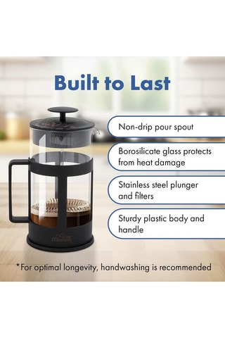 Cafetière en verre borosilicate Any Morning - 35 cl