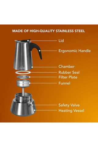 Cafetière en acier inoxydable Any Morning - 30 cl