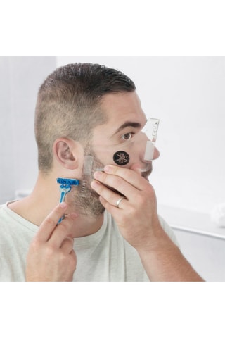 Modèle de rasage de barbe