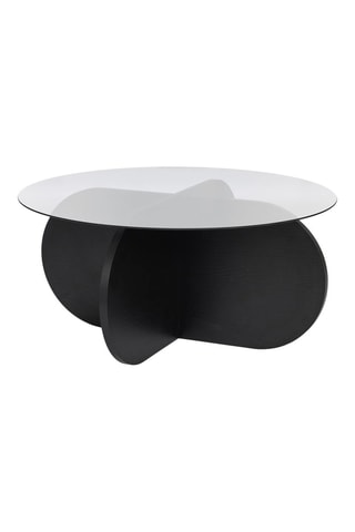 Table basse en verre Aeris - 36,5 cm