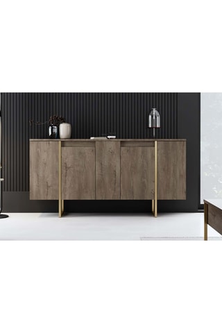 Ensemble meubles de salon - 90 x 39 x 40 / 180 x 50 x 30 / 160 x 80 x 35 cm