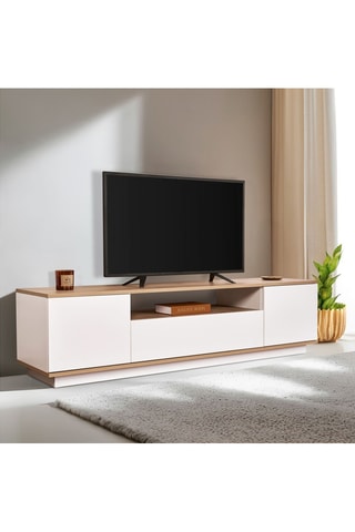 Meuble TV 3 portes Veramont - 44,5 x 180 x 44,6 cm