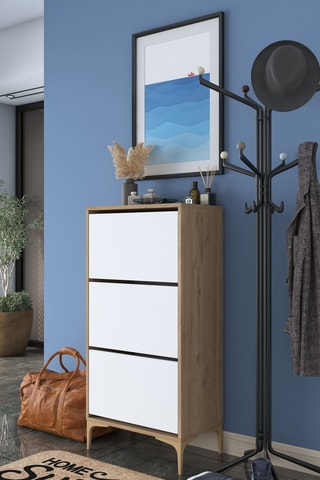 Meuble à chaussures - 60 x 125 x 37,5 cm