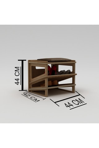 Meuble à chaussures - 44 x 44 x 42 cm
